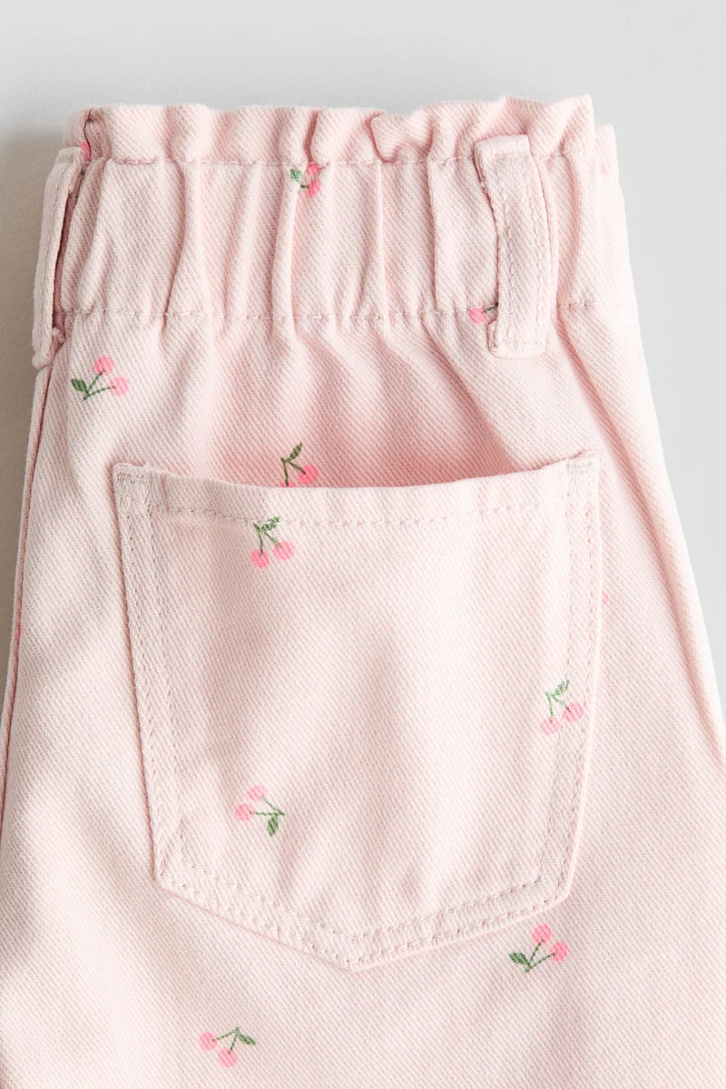 اتش اند ام جينز بيبر باغ بقصّة ساق واسعة